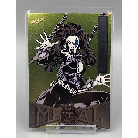 Other - #79‎ SHRIEK 2021 Skybox Marvel Universe Metal Spider-Man